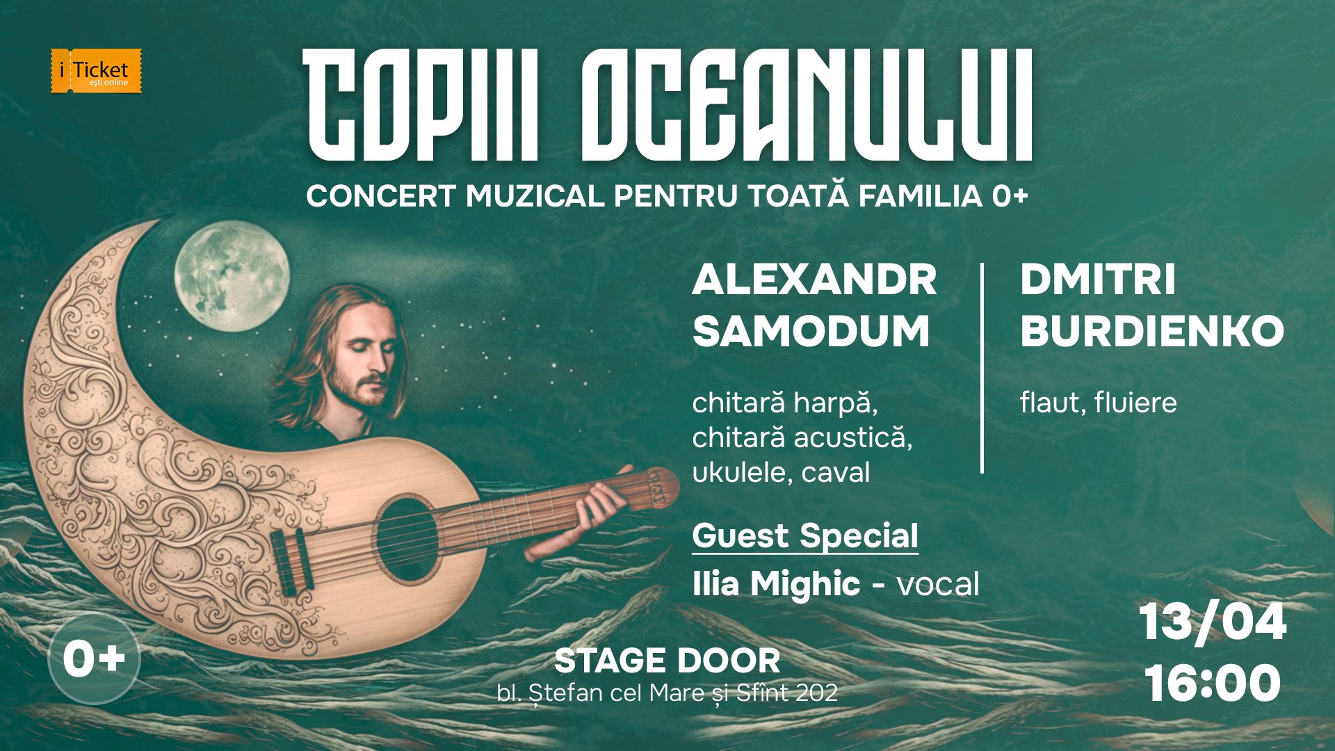 Copiii Oceanului | concert de familie 0+