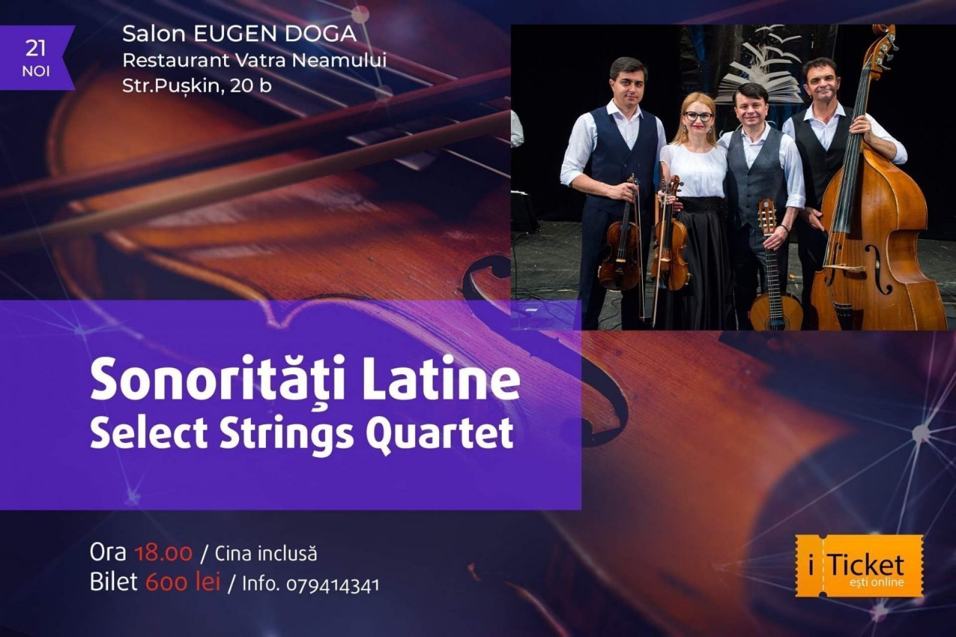 BIJUTERII MUZICALE – STRING SELECT CVARTET 