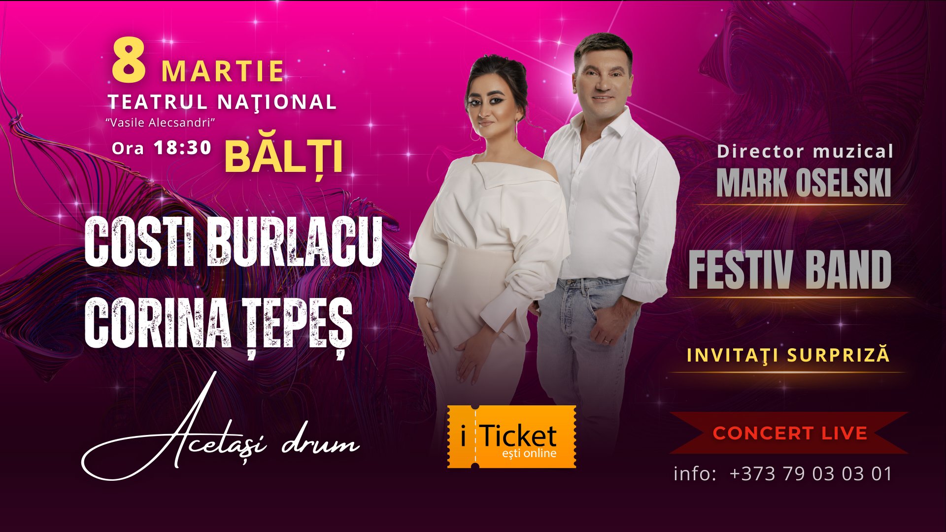 Costi Burlacu & Corina Țepeș - Același Drum (Bălți)