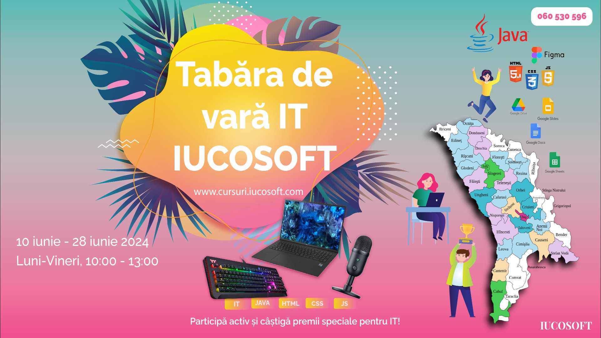 Tabăra de vară IT IUCOSOFT (Online)