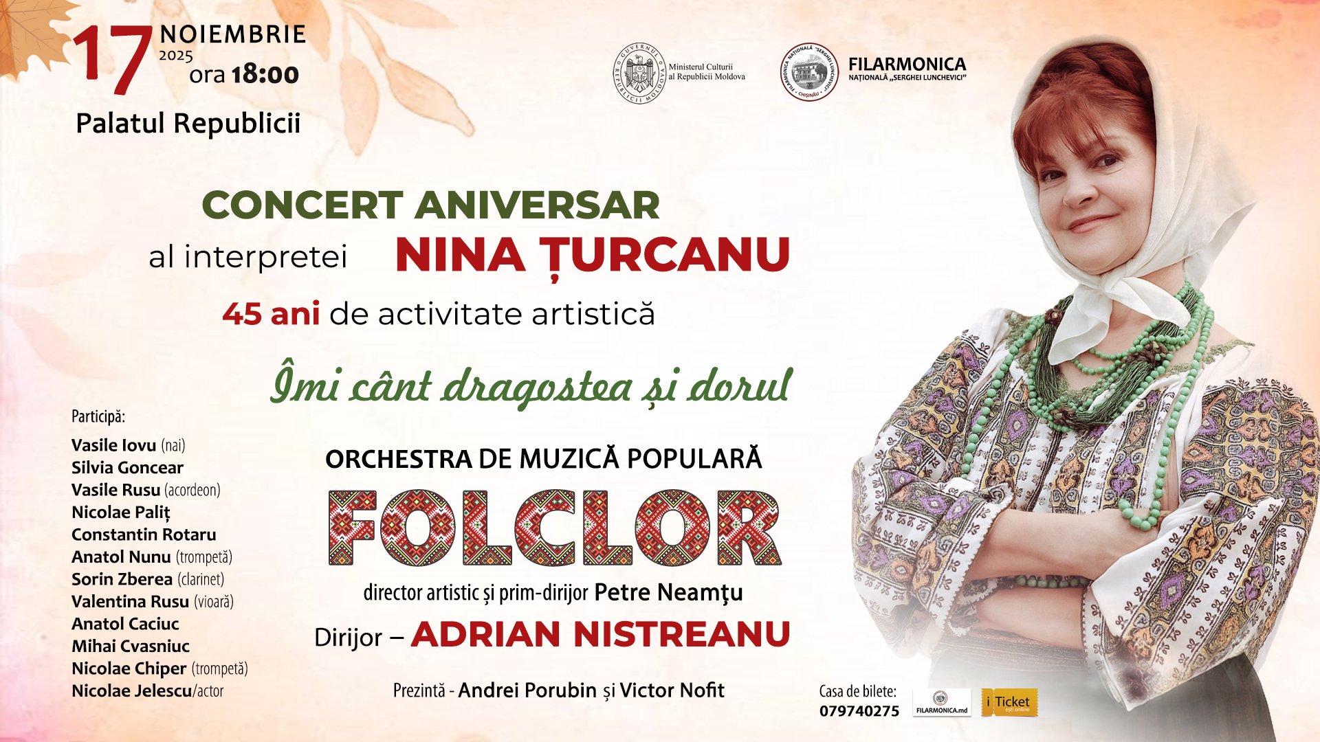 Nina Țurcanu - Îmi cânt dragostea și dorul