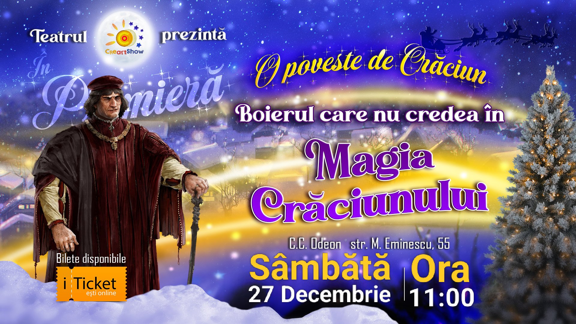 Boierul care nu credea în Magia Crăciunului! | 27 Decembrie