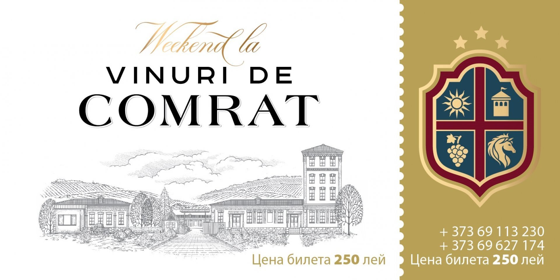 Weekend la Vinuri de Comrat Noiembrie 2020