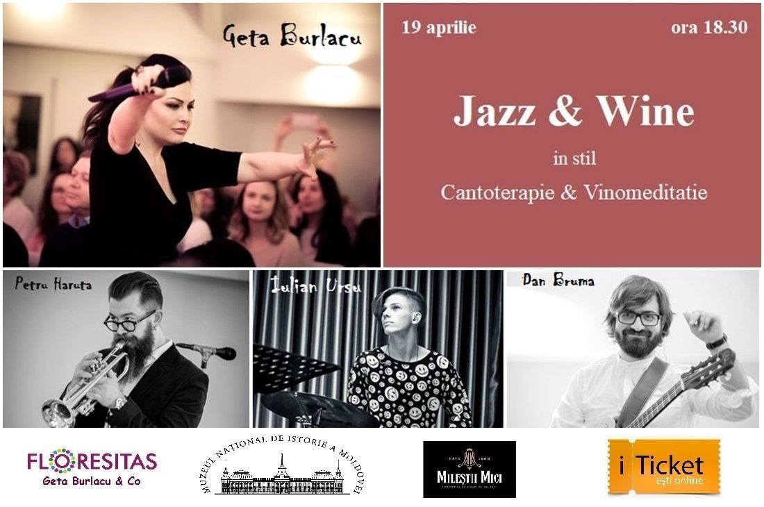 Jazz&Wine in format Cantoterapie si Vinomeditatie