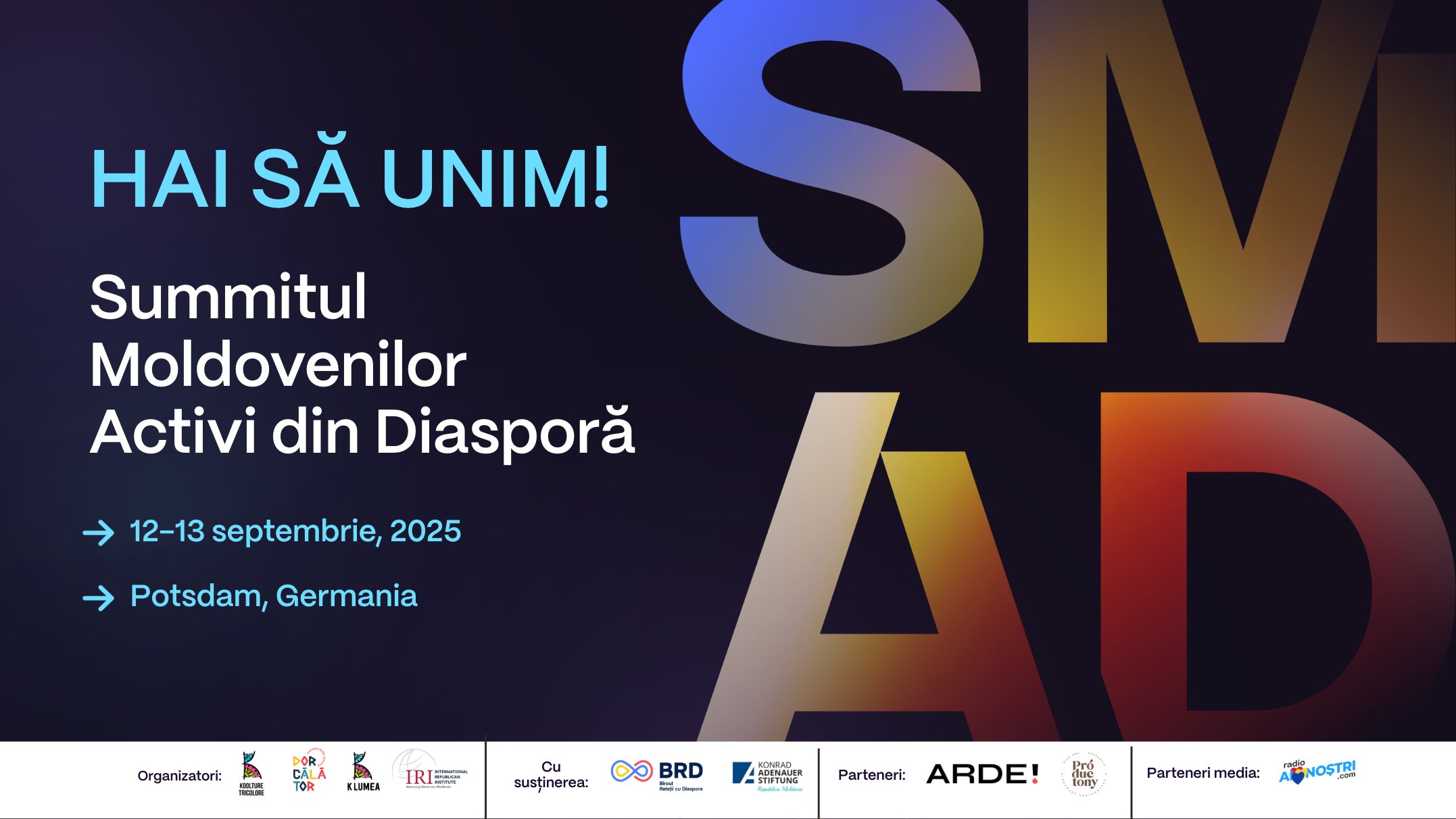 SMAD - SUMMITUL MOLDOVENILOR ACTIVI DIN DIASPORĂ