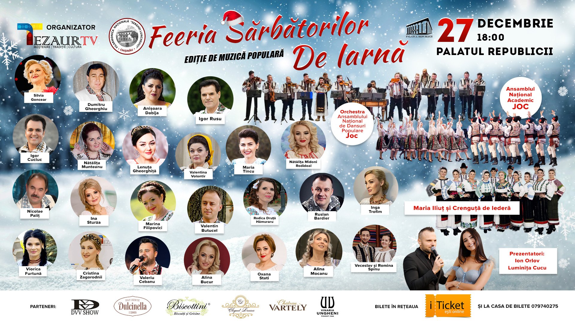 Feeria sărbătorilor de iarnă, ediție de muzică populară