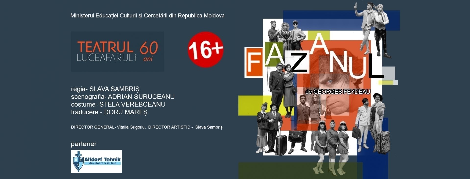 „Fazanul” de Georges Feydeau Aprilie 2022