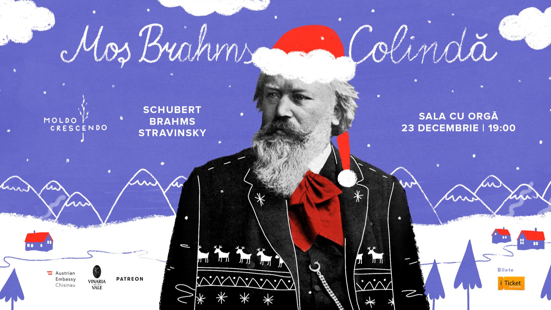 Moș Brahms Colindă