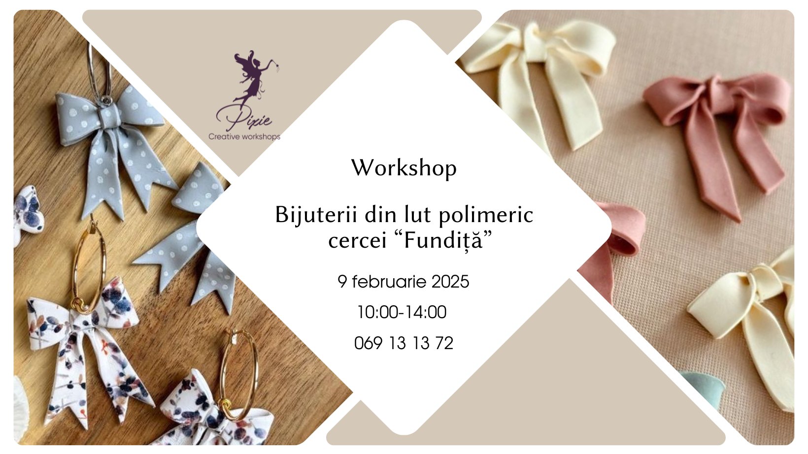 Workshop - Bijuterii din lut polimeric