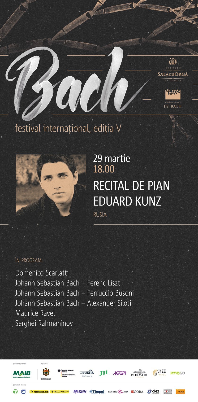 EDUARD KUNZ recital de pian 