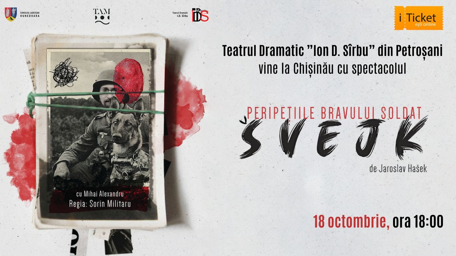 Peripețiile bravului soldat Švejk  de Jaroslav Hašek