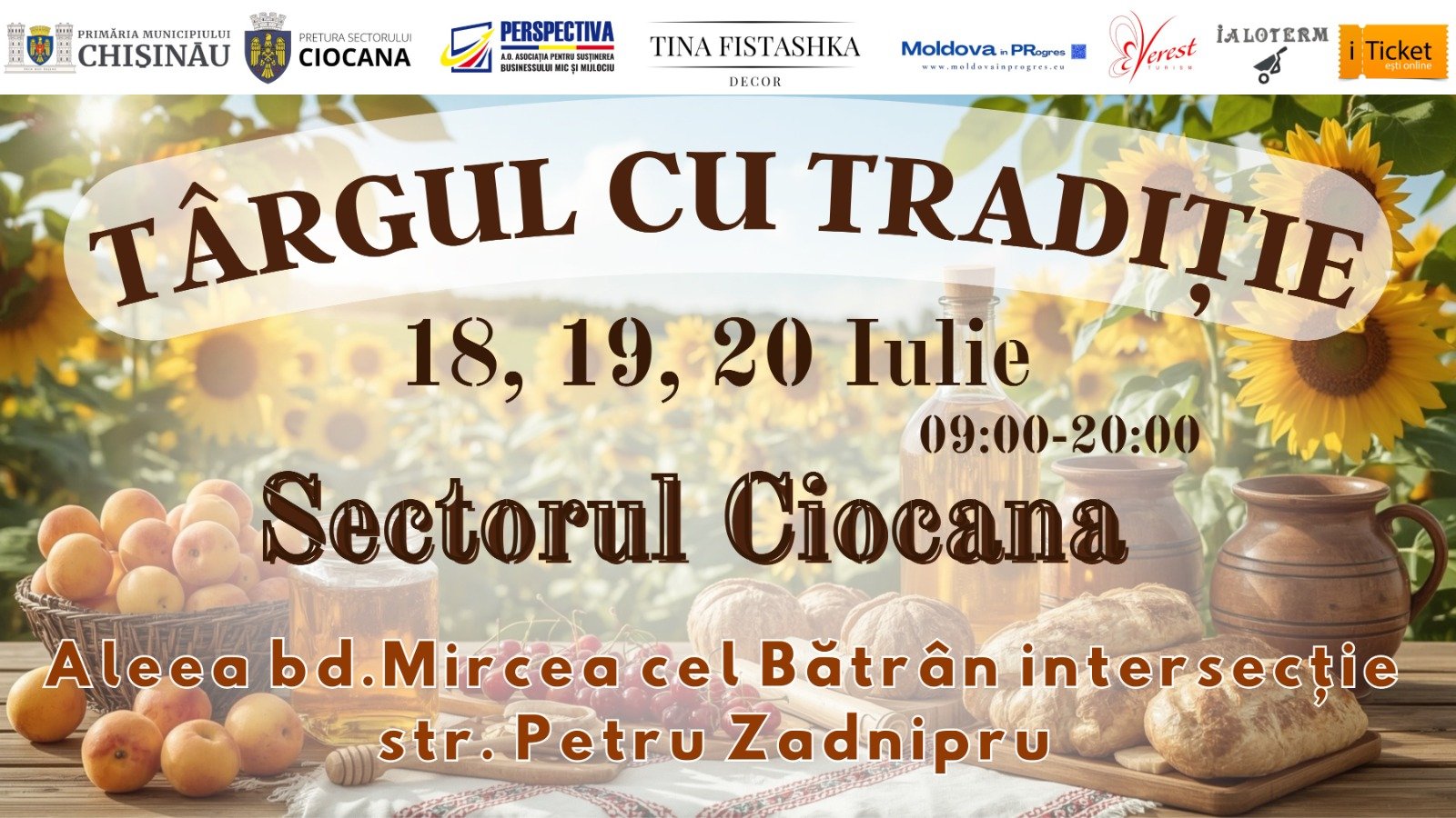 Târgul cu Tradiție 18 - 19 - 20 iulie 