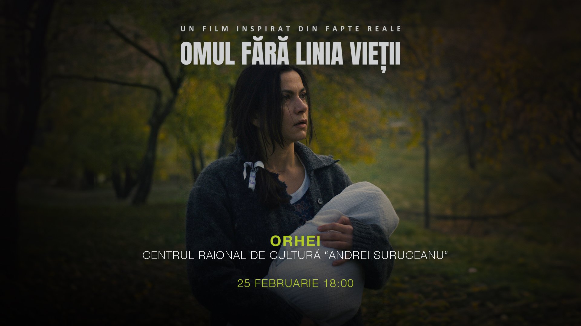 OMUL FĂRĂ LINIA VIEȚII la Orhei