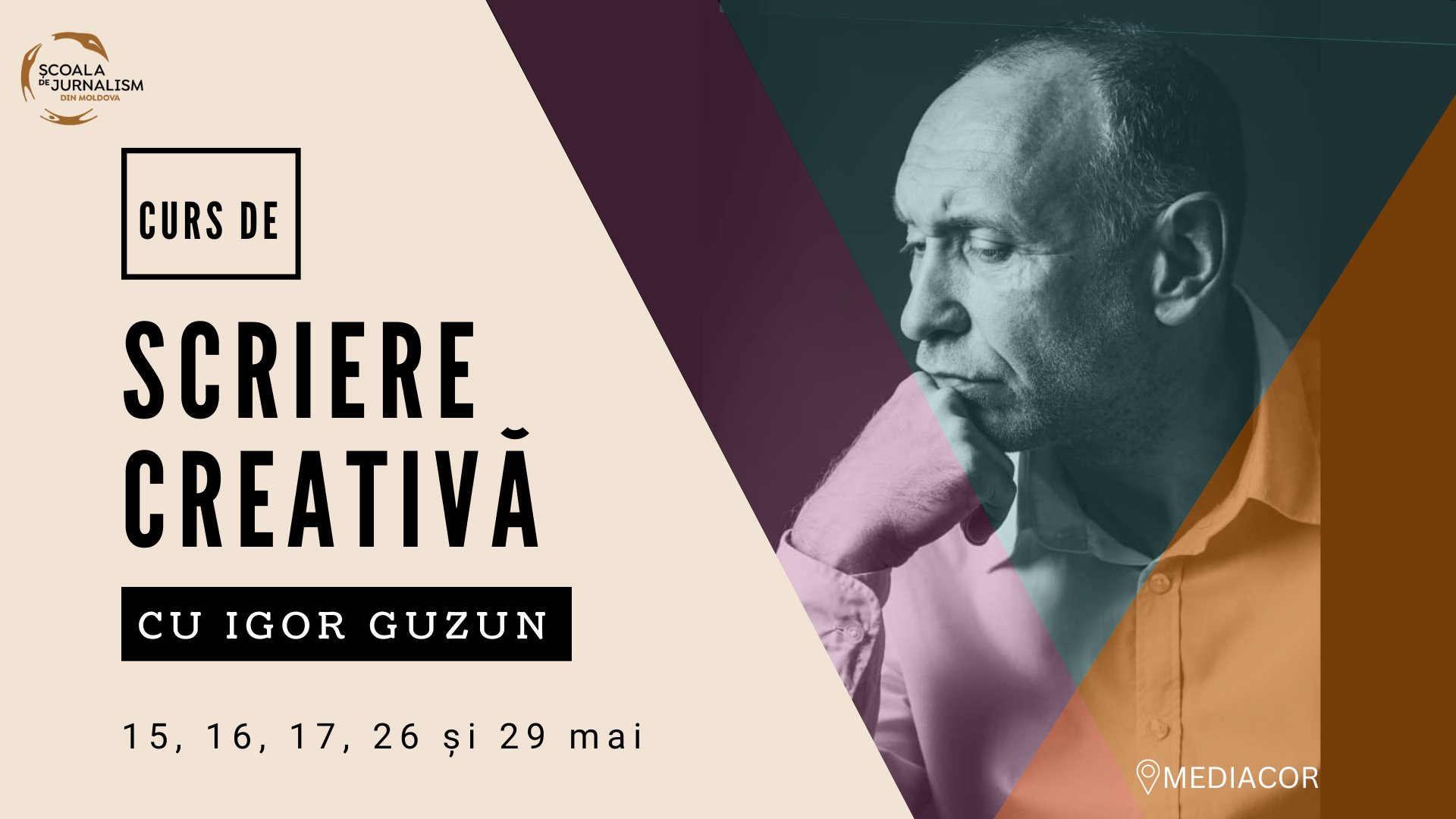 Curs de „Scriere creativă" cu Igor Guzun