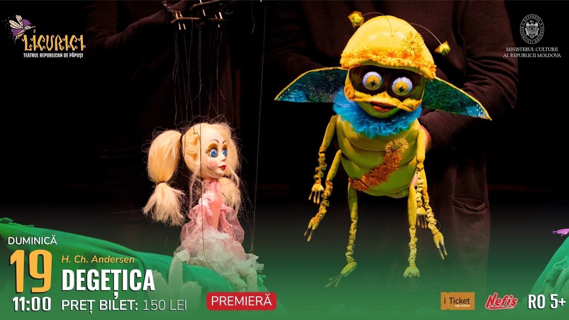 Premieră DEGEȚICA  19.10.2025
