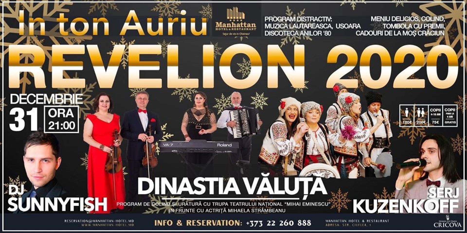 Revelion 2020 – In ton auriu 