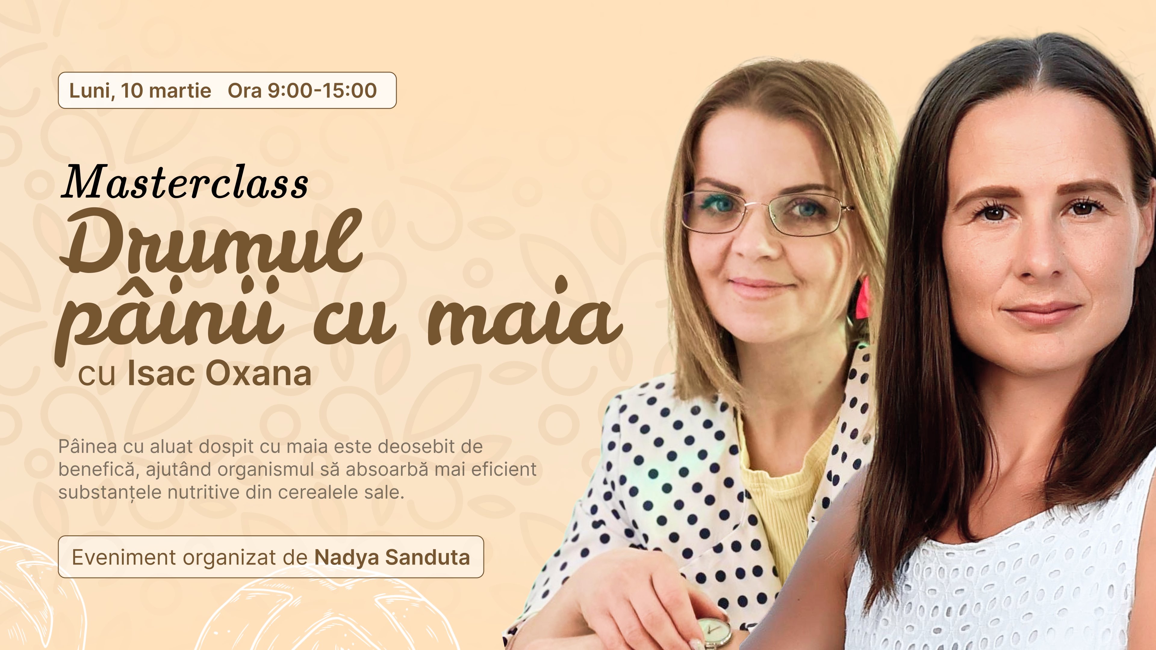 Master Class: Drumul pâinii cu maia