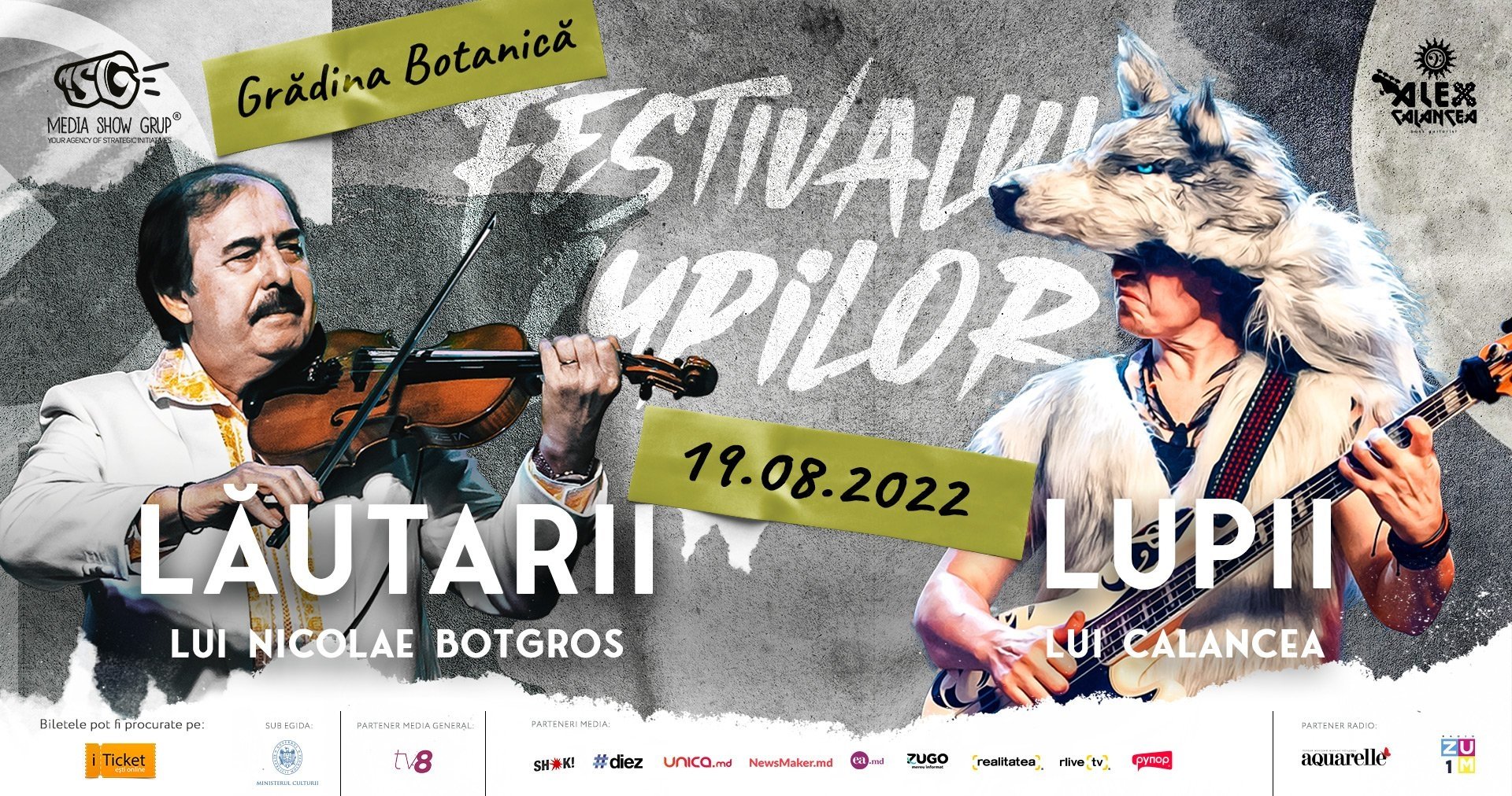 Festivalul Lupilor - Lupii lui Calancea și Lăutarii lui Nicolae Botgros