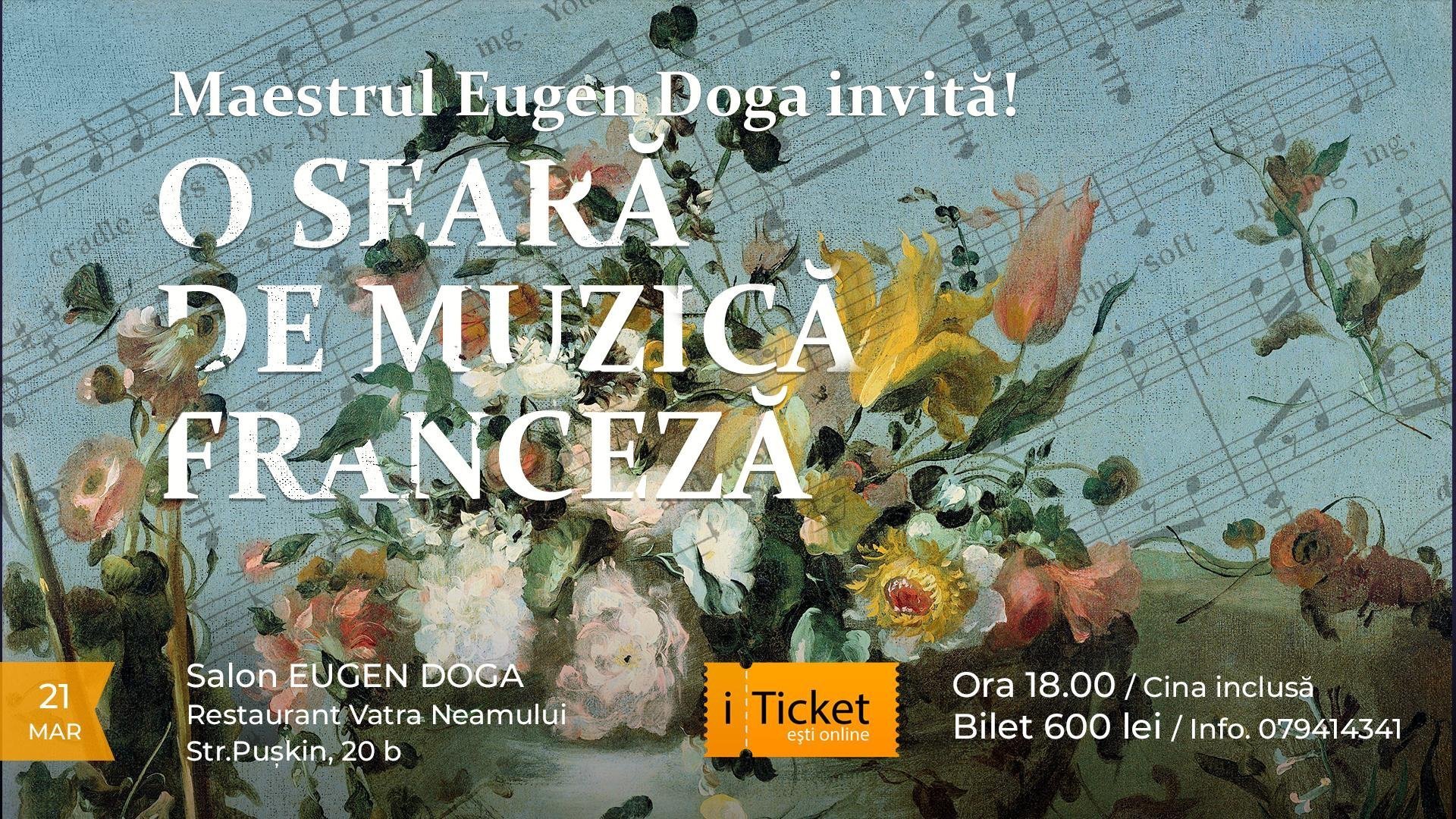 O SEARA DE MUZICA FRANCEZA CU BURSIERII DE LA ARTA-VIE