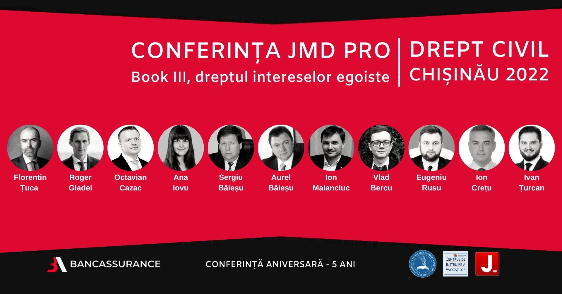 JMD PRO: Book III, dreptul intereselor egoiste – conferință de drept civil