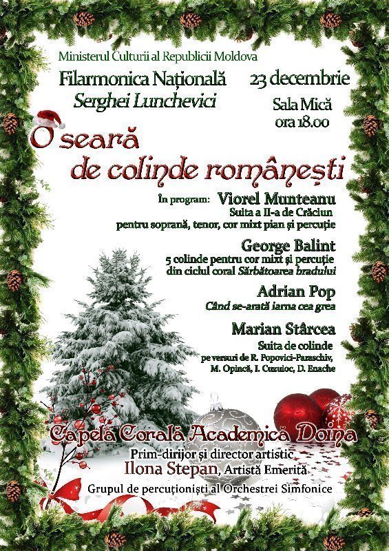 O seara de colinde romanesti