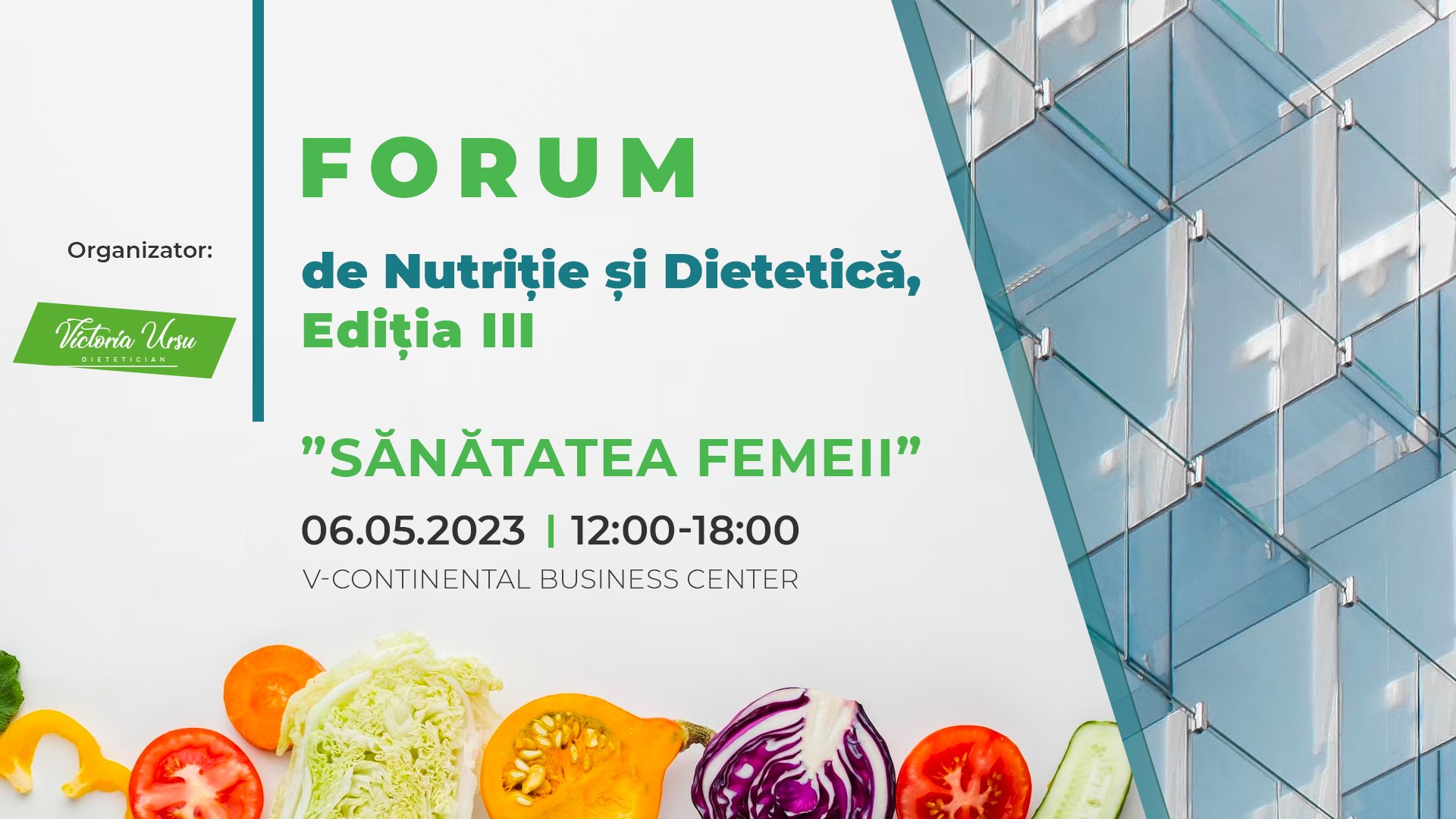 Forum de Nutriție și Dietetică ”Sănătatea Femeii”