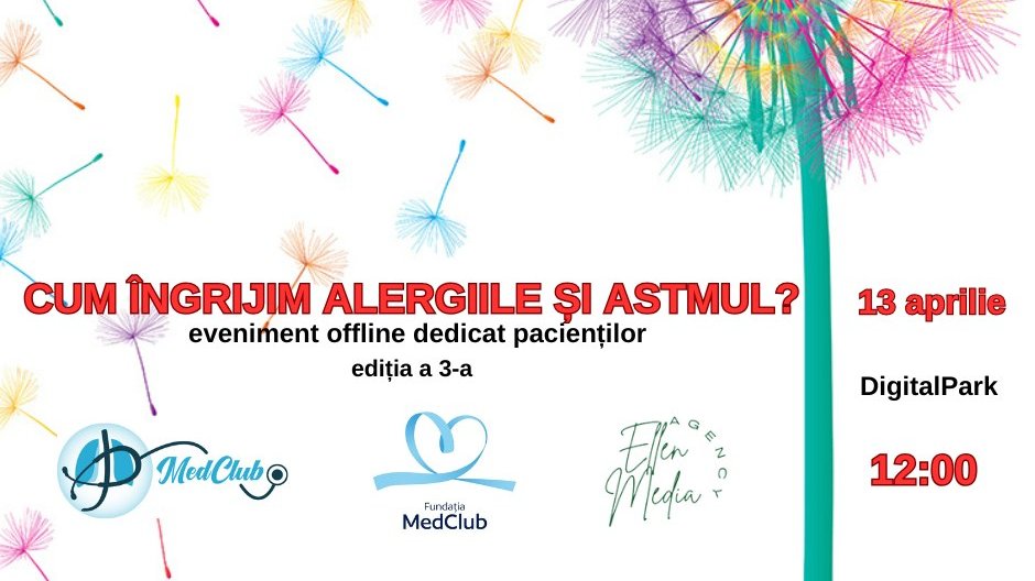 Cum îngrijim alergiile și astmul? Ediția 3.0