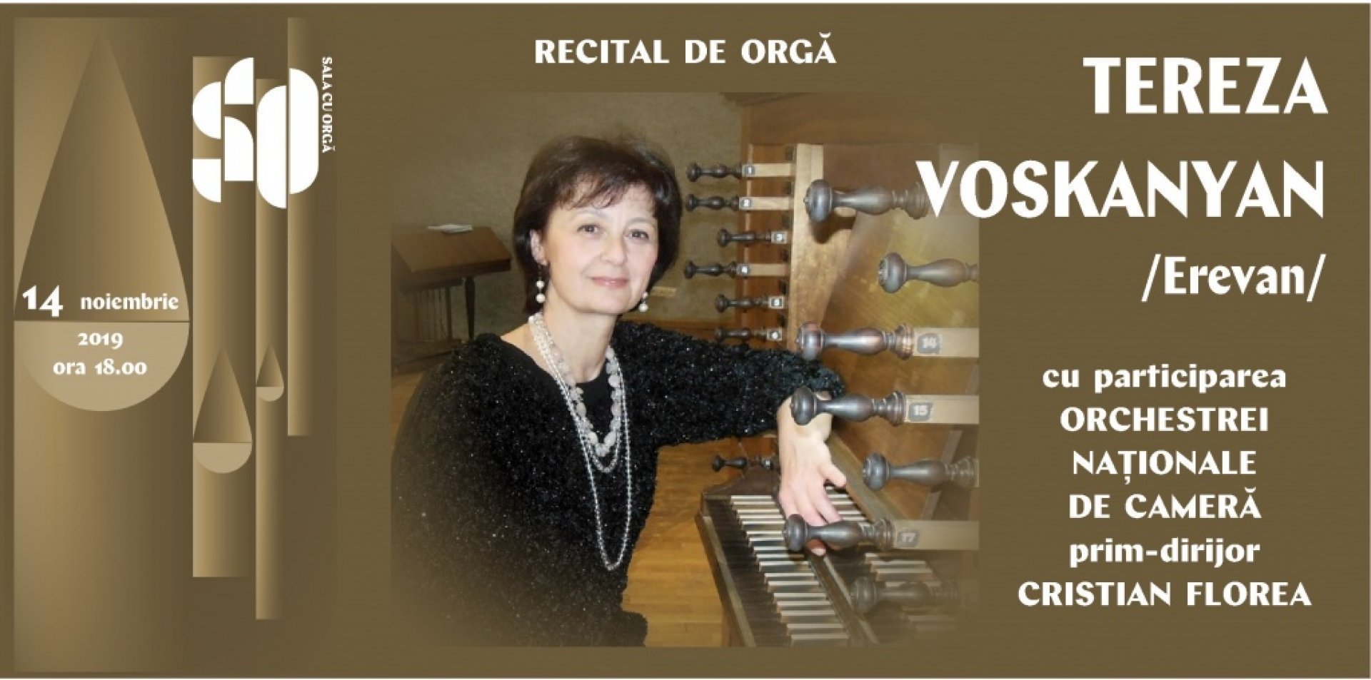 RECITAL DE ORGA noiembrie 2019
