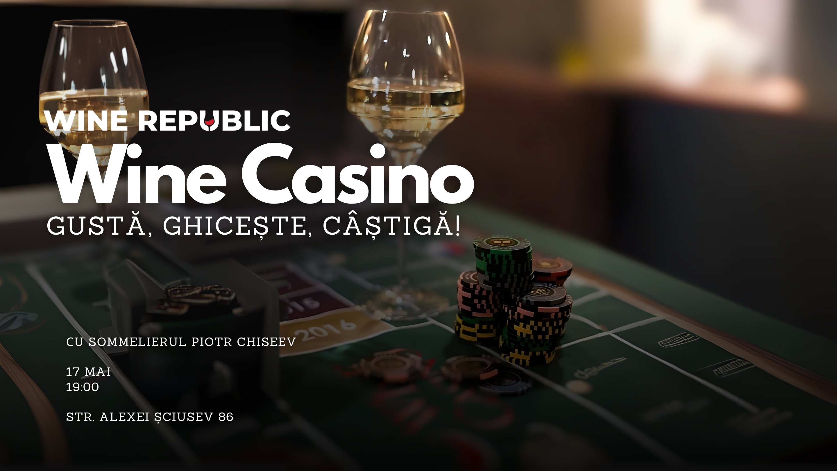Wine Casino – Gustă, Ghicește, Câștigă!