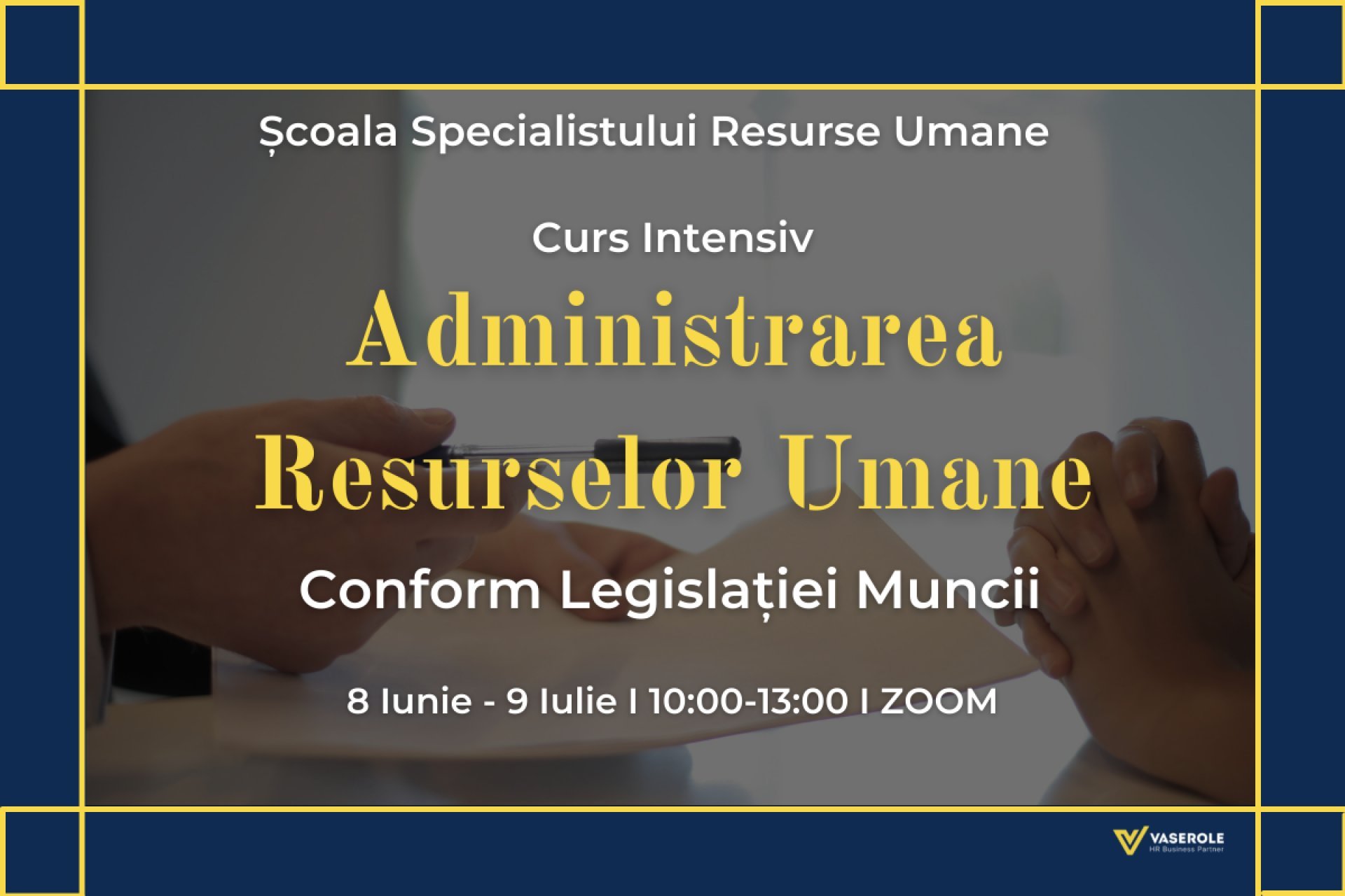 Administrarea Resurselor Umane conform Legislației Muncii