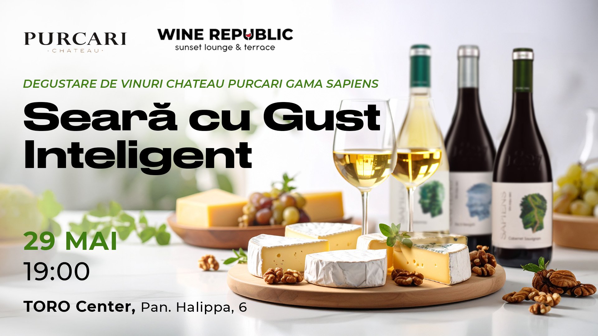 Wine Tasting – Château Purcari Sapiens Collection