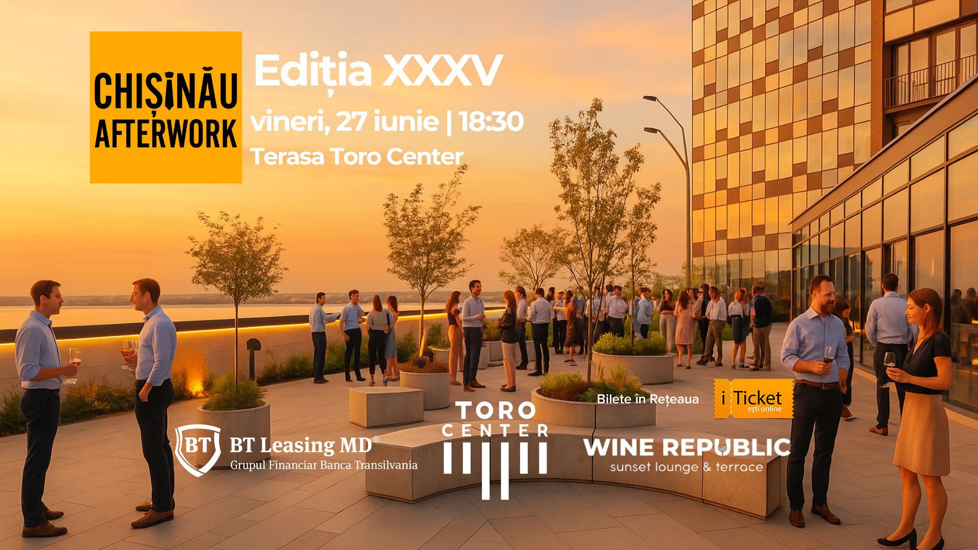 Chișinău Afterwork: Networking la un pahar de vin, ediția XXXV