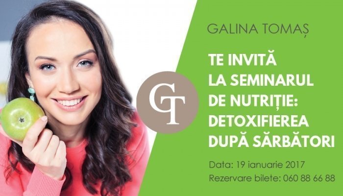 Galina Tomas te invita la seminarul de nutritie 