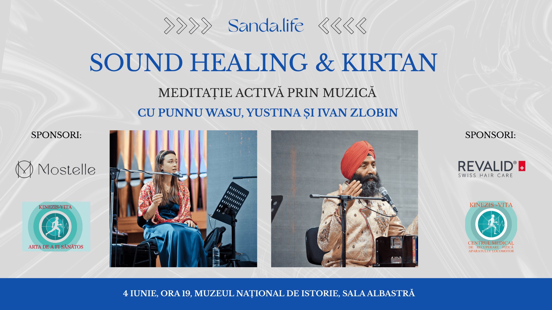  Sound Healing & Kirtan cu Punnu Wasu și Yustina 