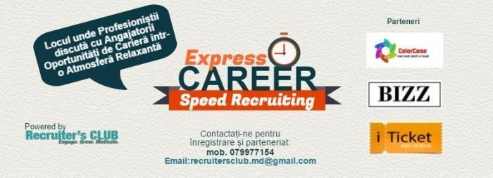 ExpressCAREER - Speed Recruiting Editia a 2-a