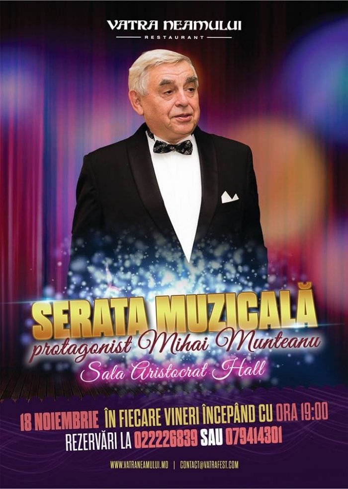 Serata muzicala cu Mihai Munteanu