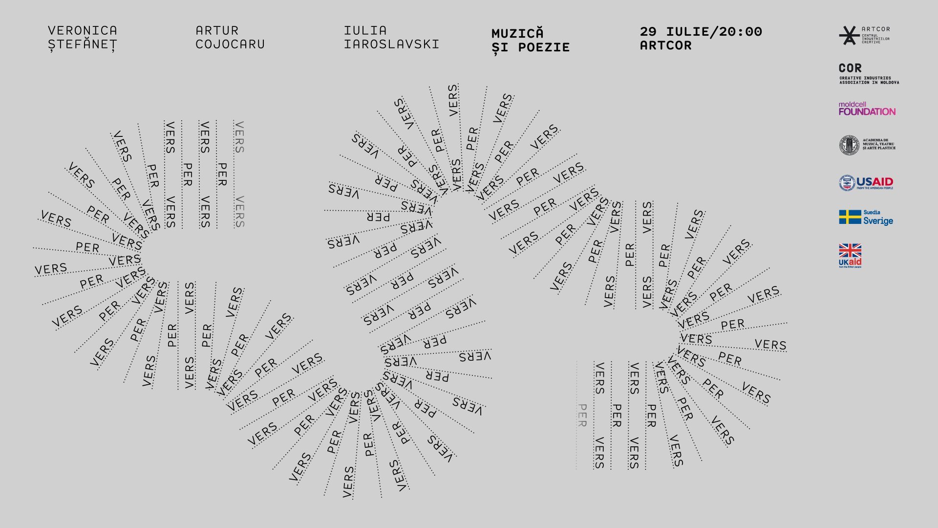 Vers per Vers / recital de poezie la Artcor