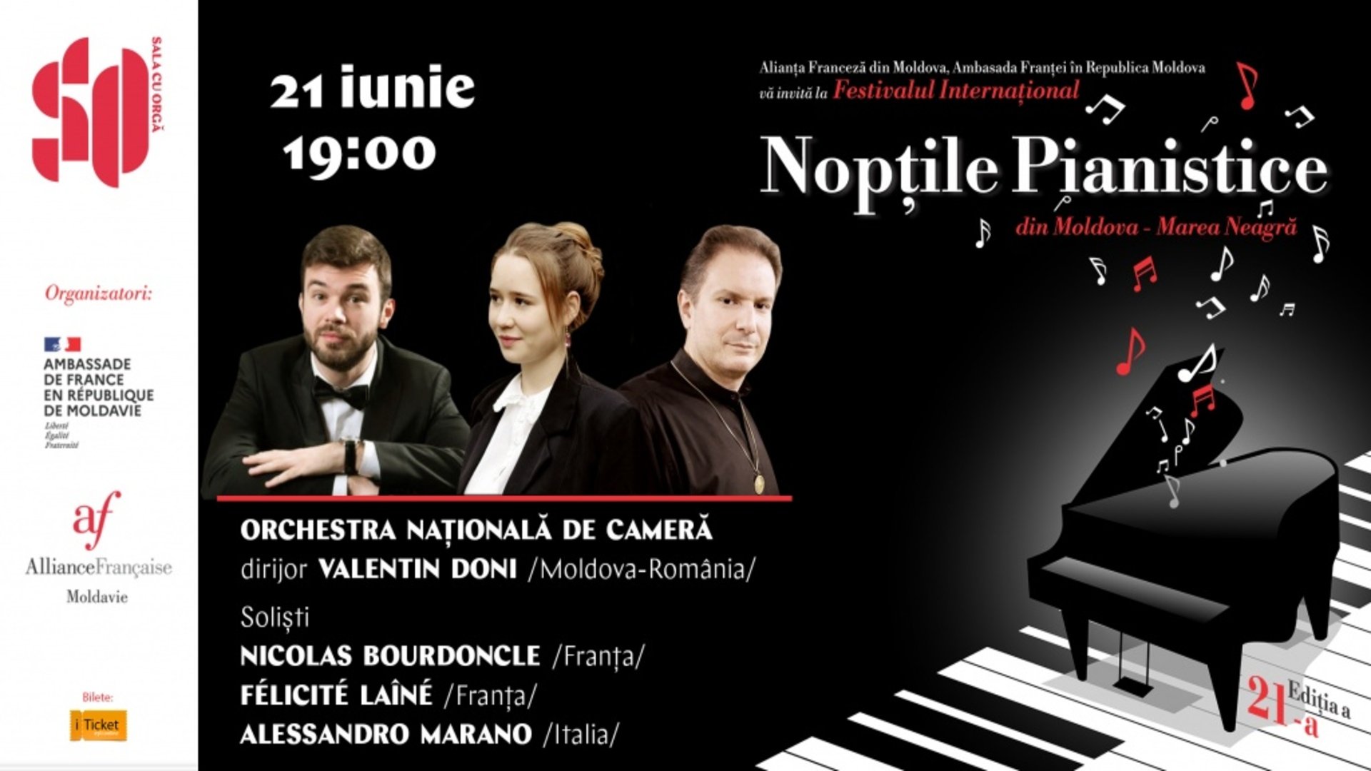 FESTIVALUL INTERNAȚIONAL ”NOPȚILE PIANISTICE”