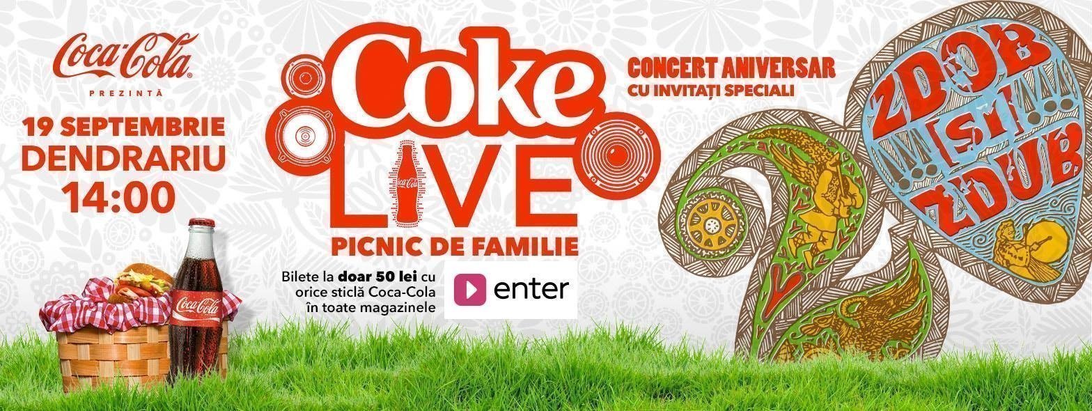COKE Live prezinta Concertul aniversar Zdob si Zdub 20 Ani