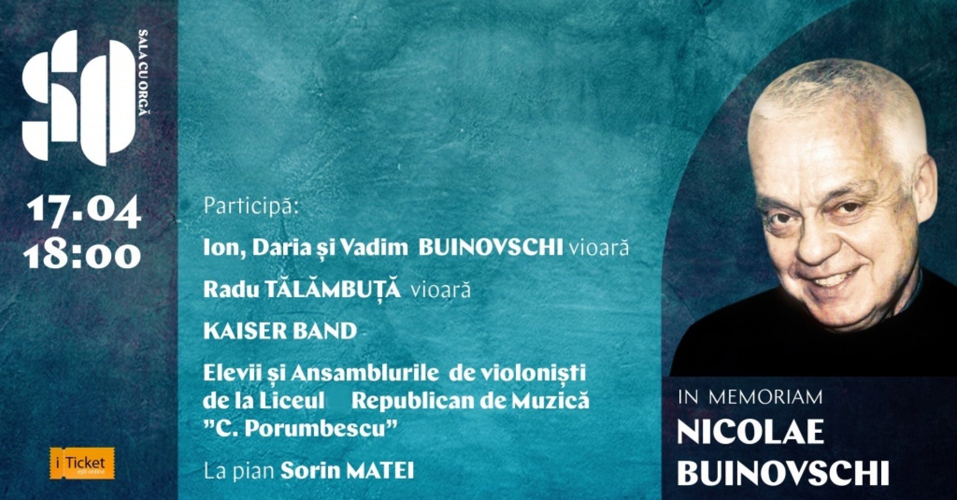 IN MEMORIAM - NICOLAE BUINOVSCHI