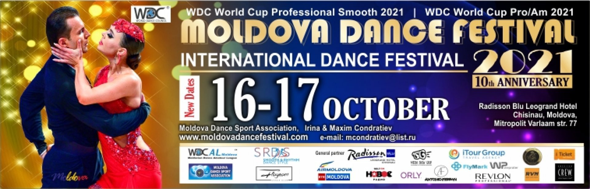 17 Octombrie 12:00-14:00 - Moldova Dance Festival 2021