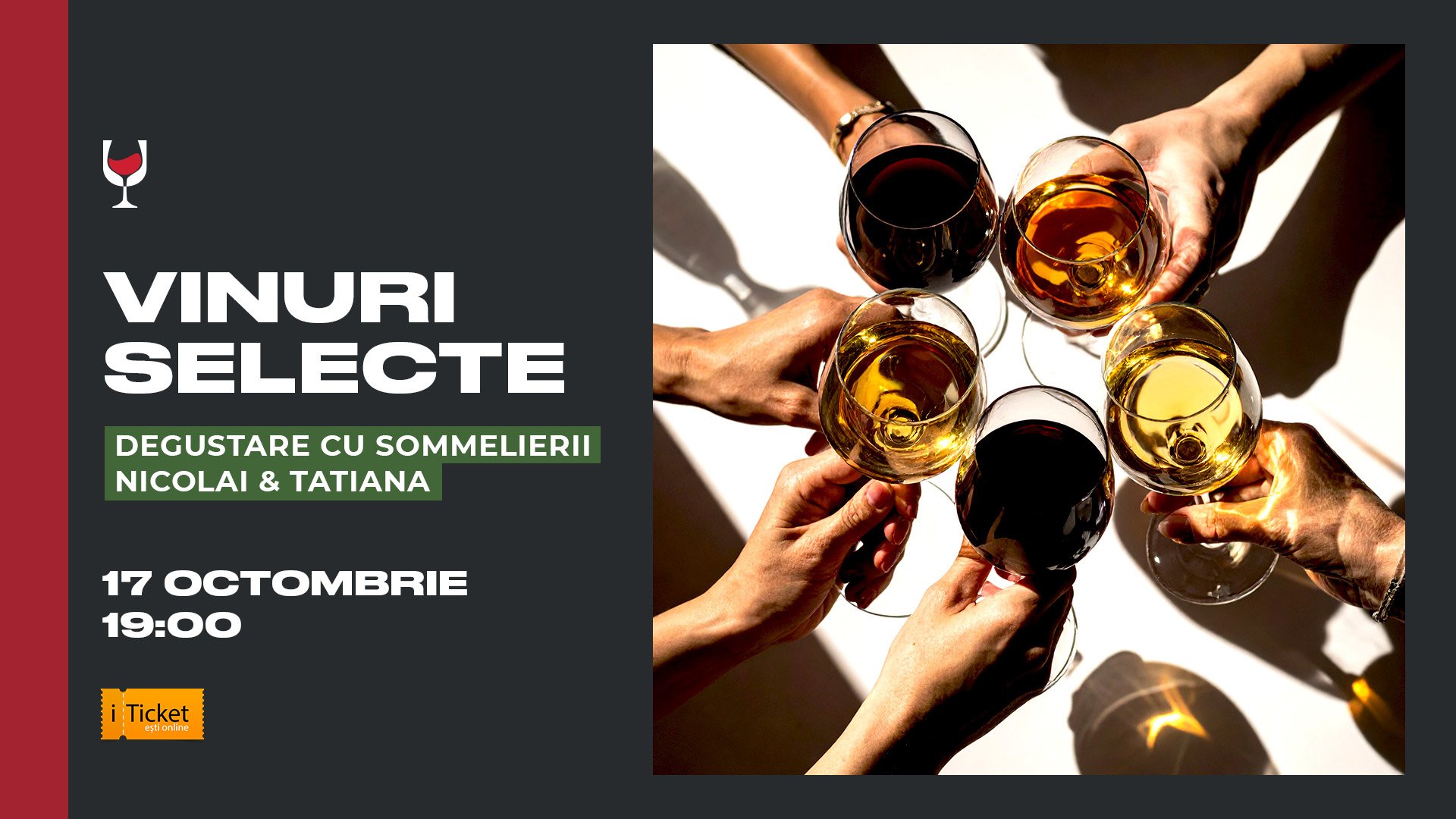 Select Wines - Wine Tasting with Sommeliers Nicolai & Tatiana