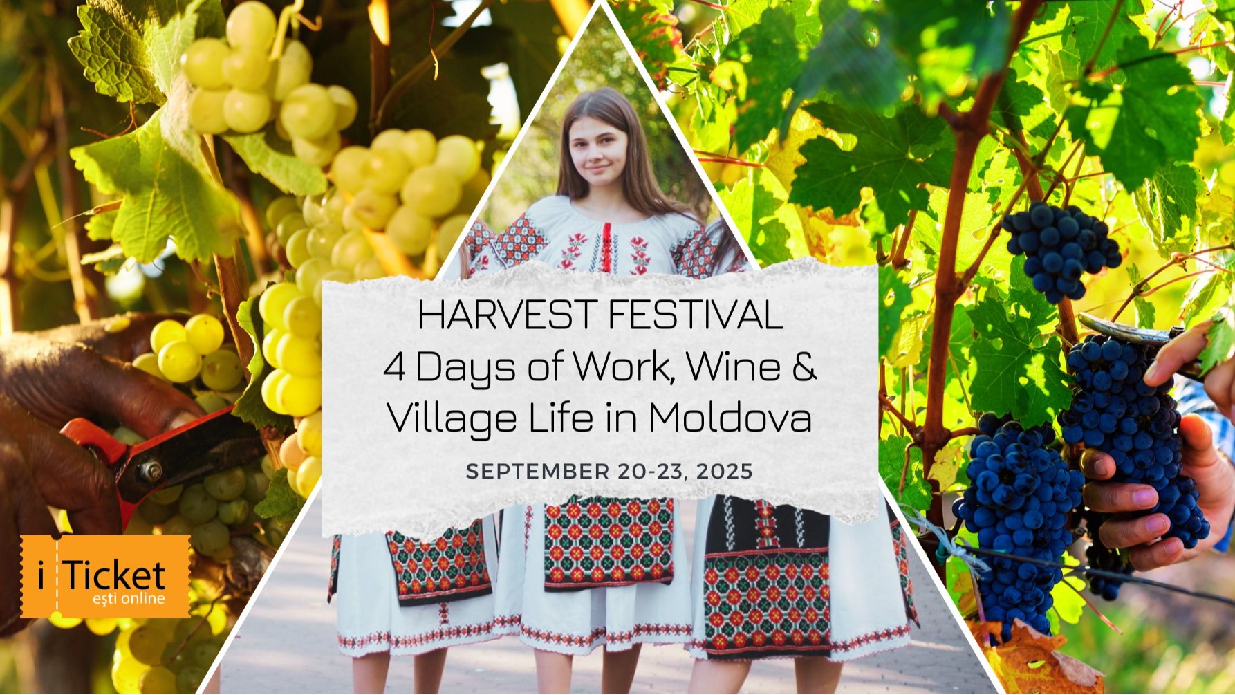 HARVEST FESTIVAL:  4 Days of Wine, Grapes & Village Life in Moldova Sept 20–23 | Riviera Nistrului, Moldova 