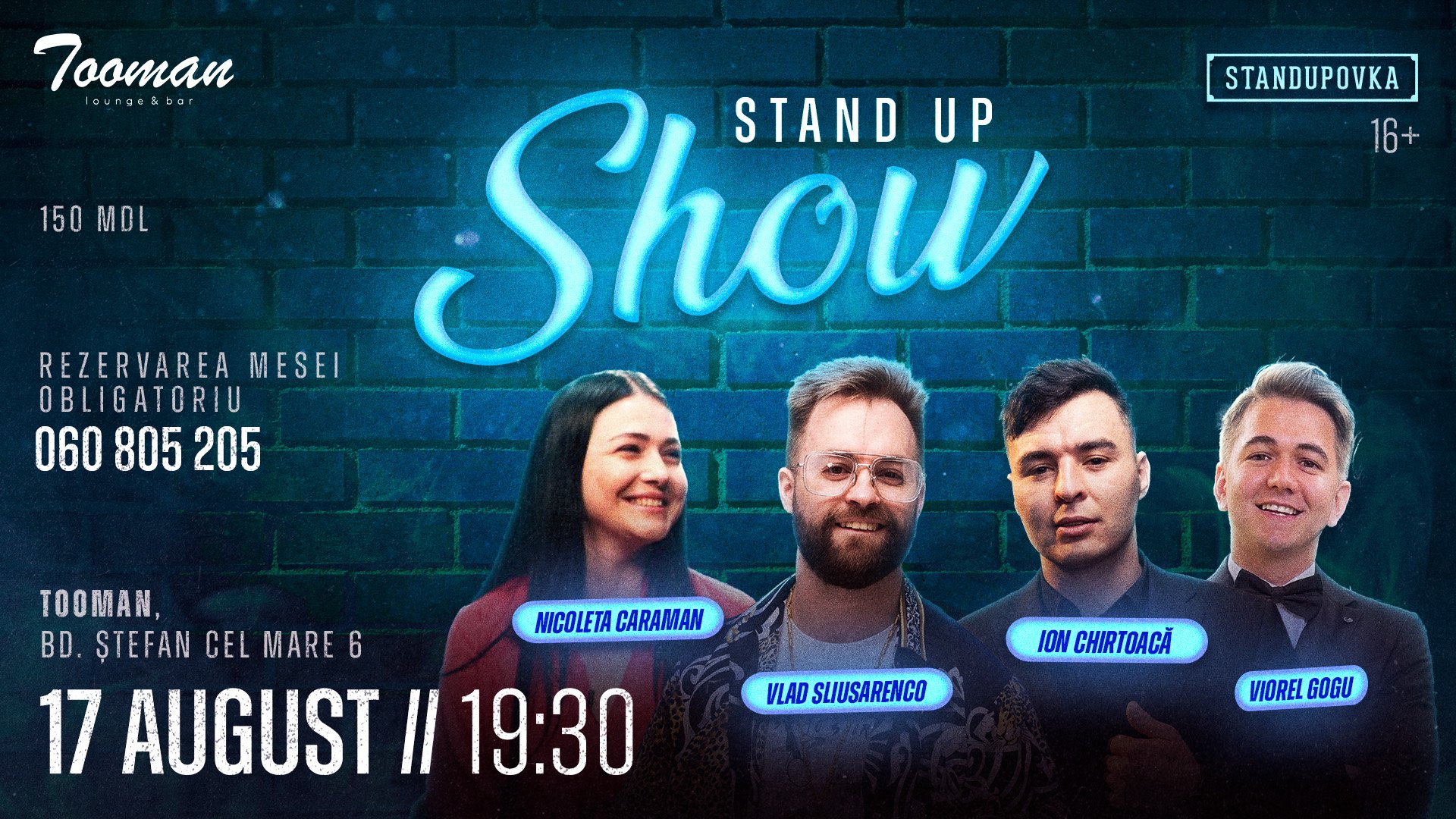 Stand UP Show 17.08 