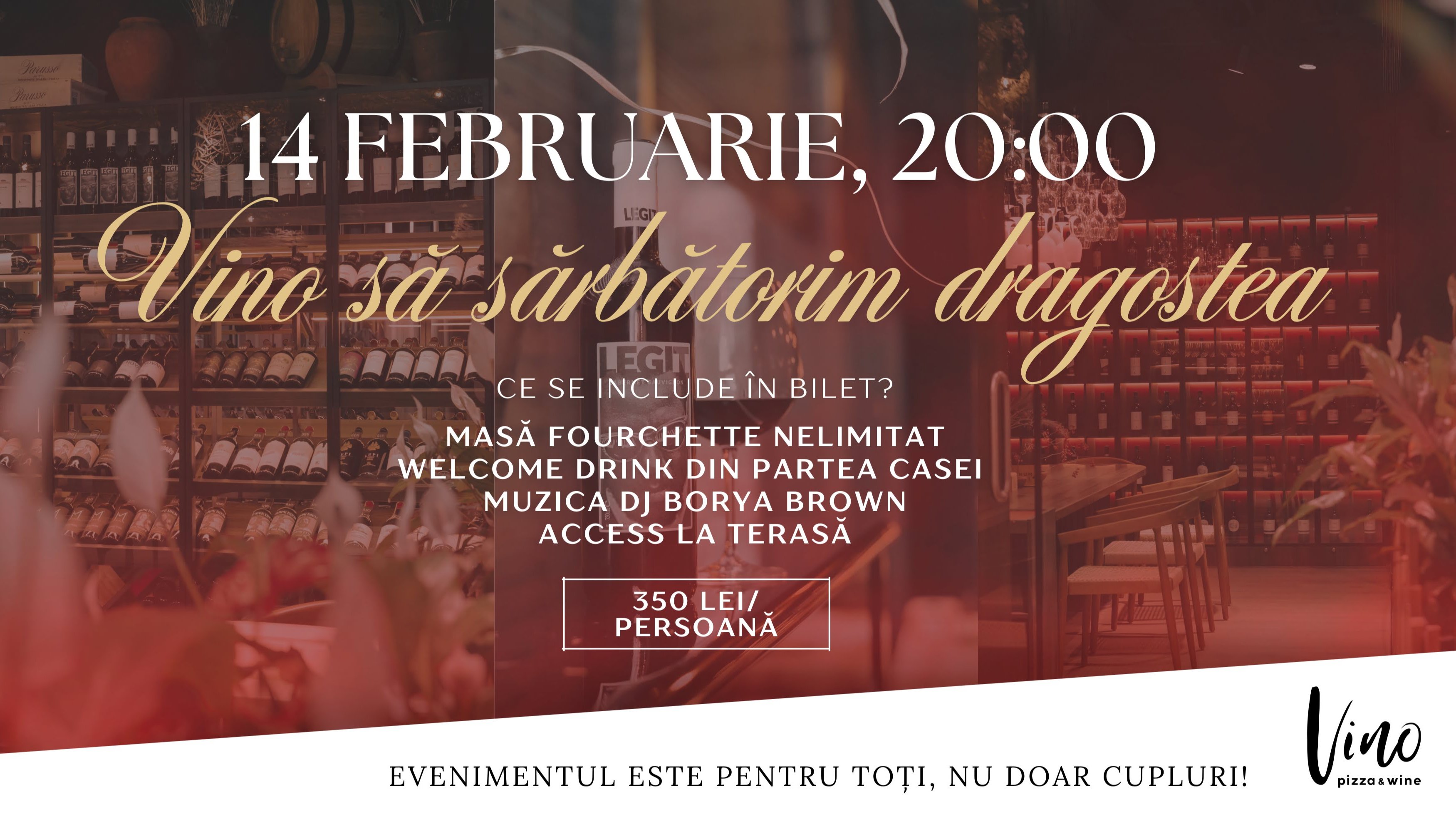 Vino să sărbătorim Dragostea!