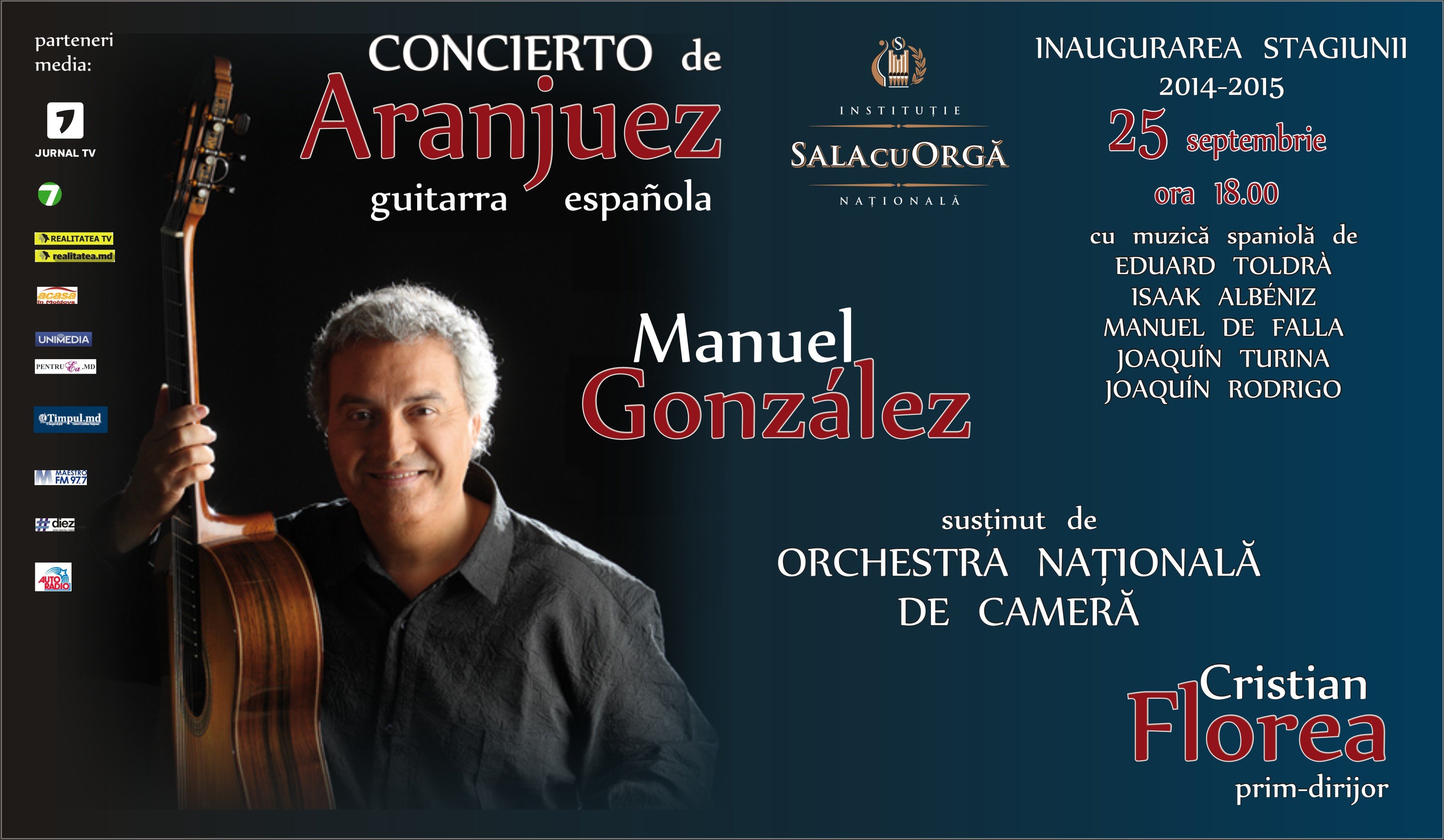 Manuel Gonzales - Inaugurarea Stagiunii 2014 - 2015