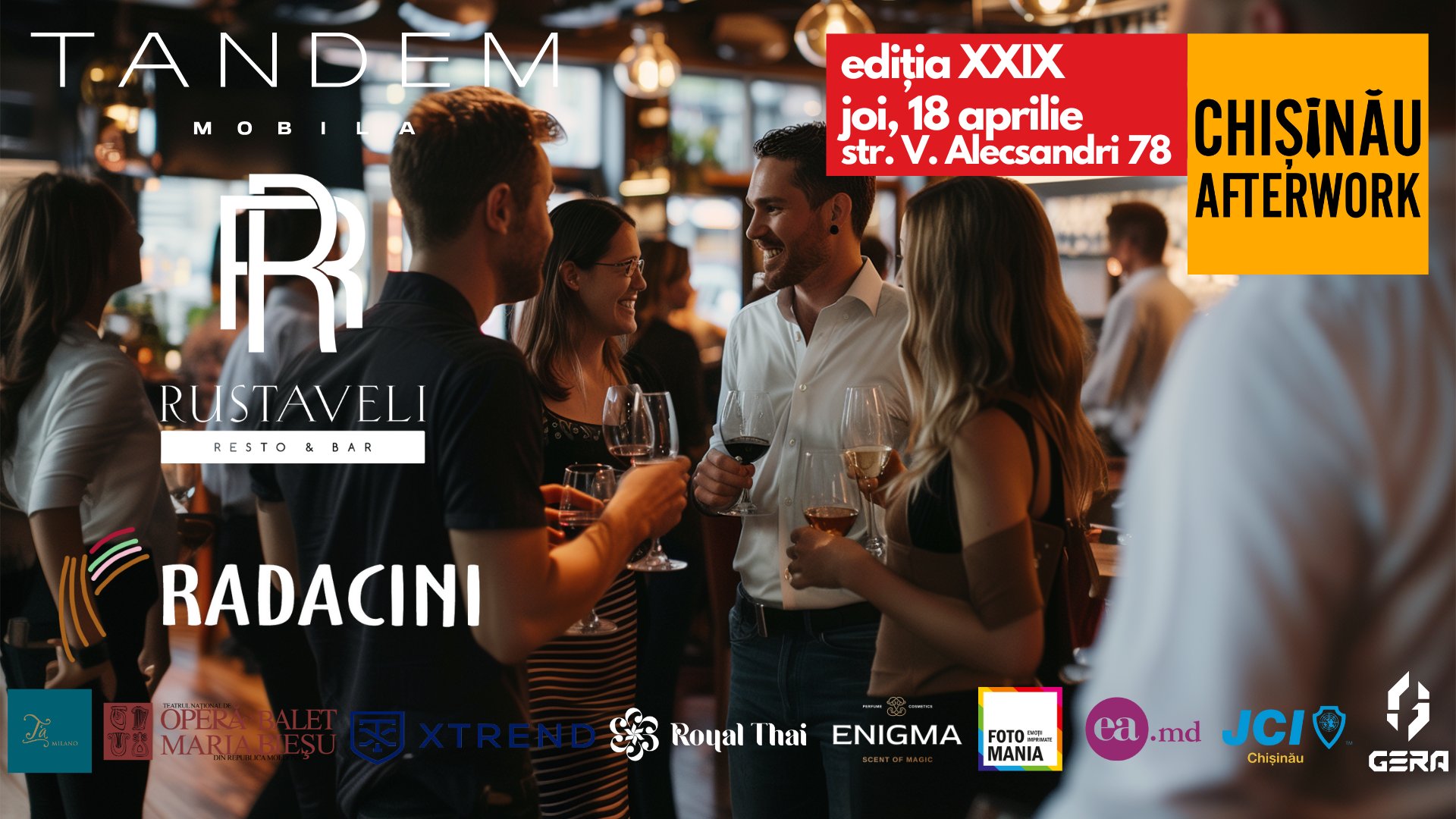 Networking la un pahar de vin, ediția XXIX