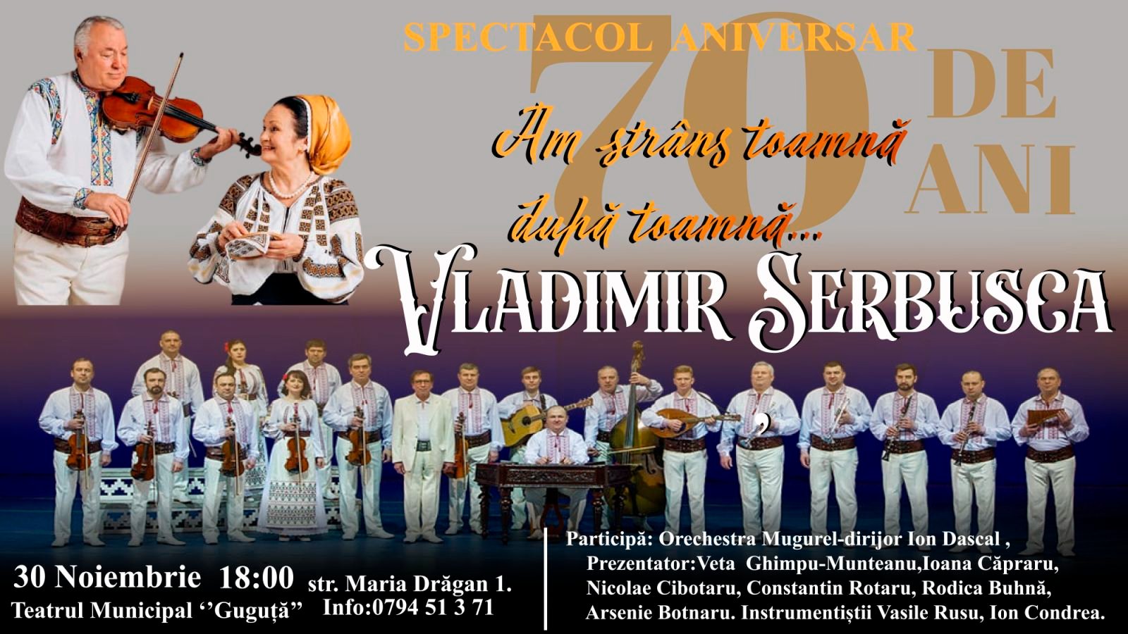 Am strâns toamnă după toamnă - Vladimir Serbusca