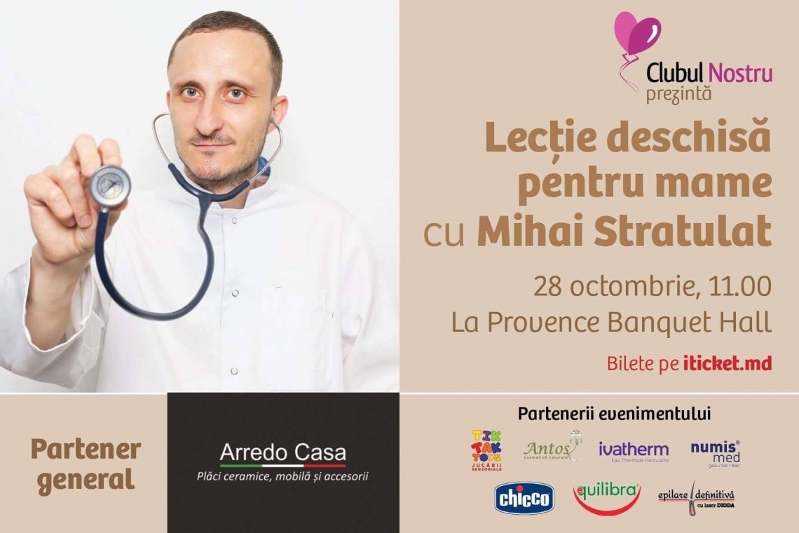 Lectie deschisa pentru mame  cu Mihai Stratulat