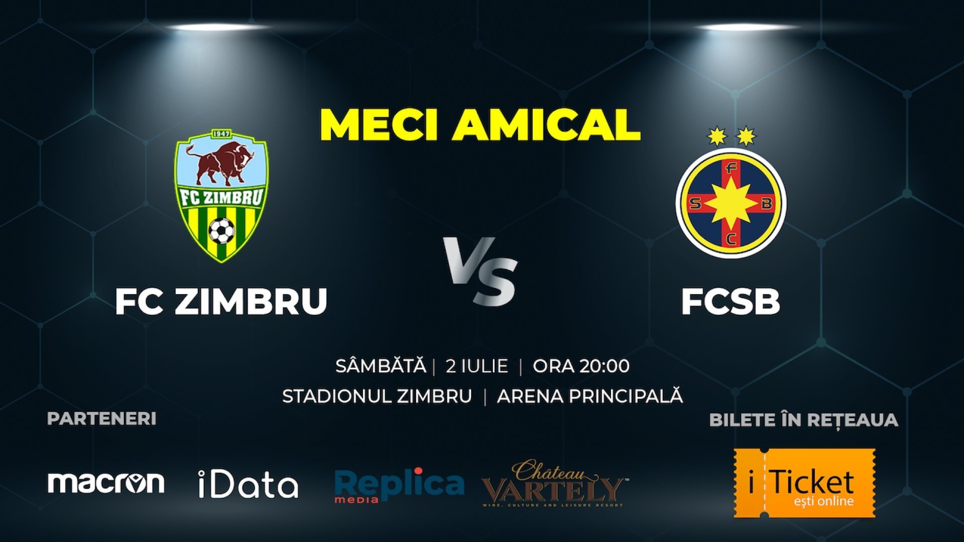 Amicalul de lux al verii: FC Zimbru - FCSB București 